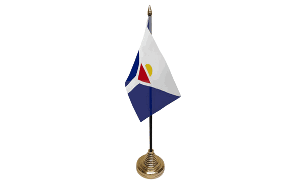 Saint Martin Table Flags